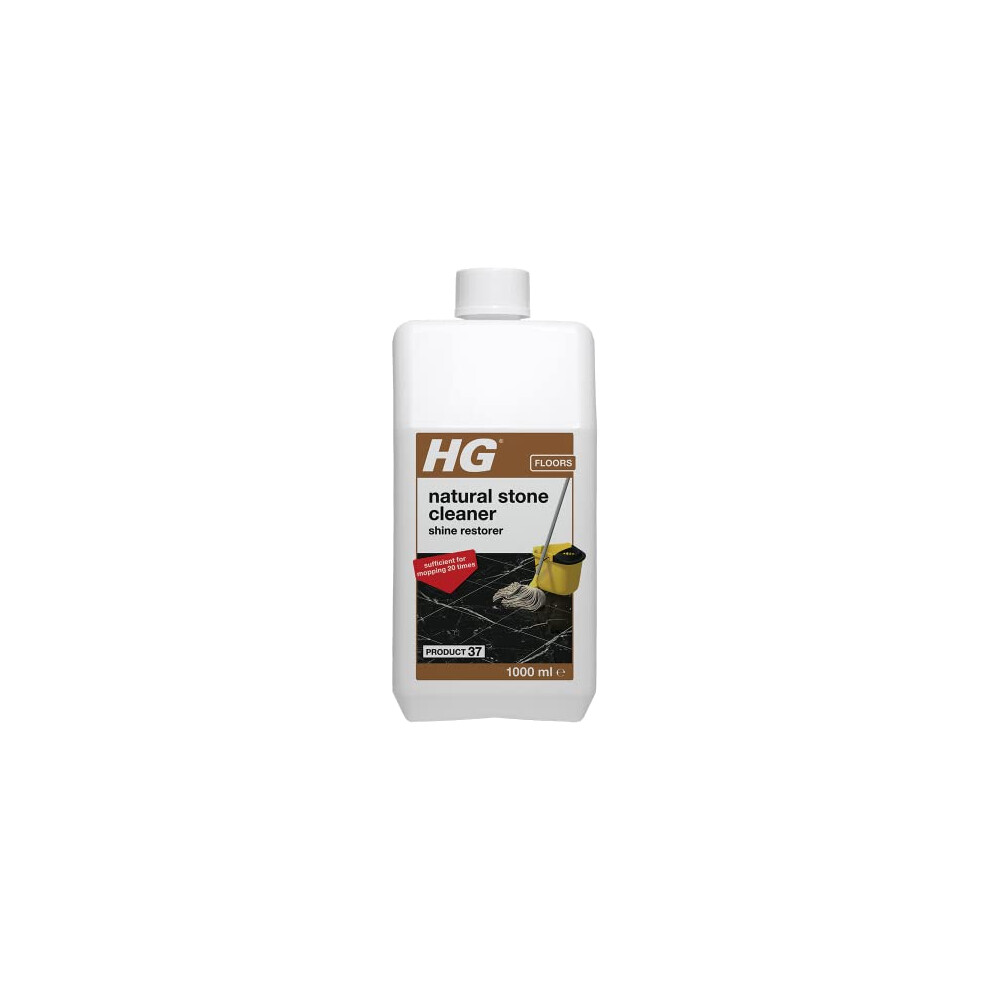 Hg Natural Stone Cleaner Shine Restorer Product 37 Highly Concentrated Formula For Marble And Calciferous Natural Stone Mop Or Polish For Restoring