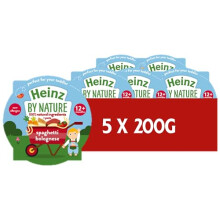 Heinz Baby Food Spaghetti Bolognese Tray 5x200g