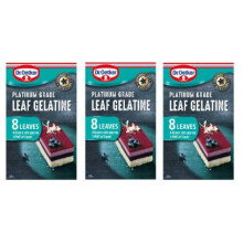 Dr Oetker Leaf Geletine 13g x 3 (Bundle of 3 Units)