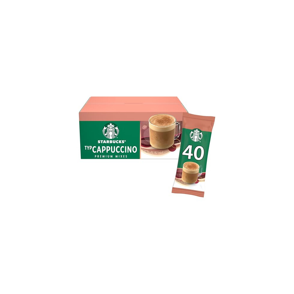 Starbucks Cappuccino Instant Coffee Sachets 40 X 18 G
