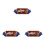 McVities Milk Chocolate Digestive Biscuits 400g Pack of 3 1