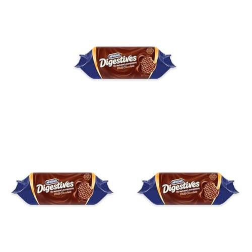 McVities Milk Chocolate Digestive Biscuits 400g Pack of 3