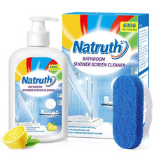 NATRUTH Bathroom Shower Screen Cleaner 500ml176oz Bathroom Glass Cleaner Limescale Remover for Shower ScreenShower Head Faucet and Tile