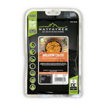Wayfayrer Macaroni Cheese 300g Ready to Eat Hot or Cold Meal Pouch Recommended for Duke of Edinburghs Award Expeditions Camping Hiking