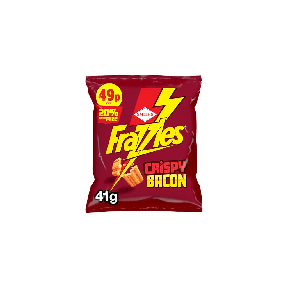 Smiths Frazzles Bacon Crisps Pmp 41G Rrp 49P Case Of 30