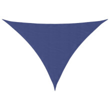 vidaXL Sunshade Sail Oxford Fabric Triangular 4x5x6.4 m Blue Shade Canopy