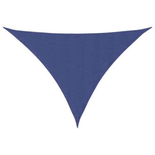 vidaXL Sunshade Sail Oxford Fabric Triangular 4x5x6.4 m Blue Shade Canopy