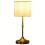 Dimmable LED Rechargeable Desk Lamp Retro Brass-C1 two sections 1