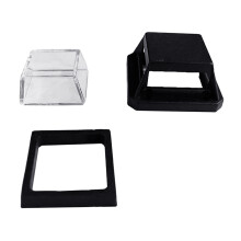 Abat-jour en verre de protection de niveau 8/12 lignes pour