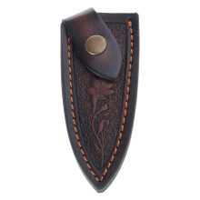 Leathers Sheath Belt Pocket Straight Cutter Holder for Camping,