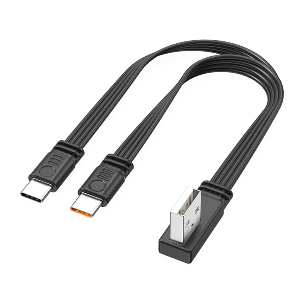 66W Fast Charging Usb To Type C Splitter Cable With-1M Right 7751001383649