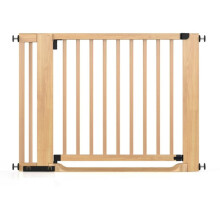 (Natural, 105cm - 113cm) Safetots Wooden Heritage Flat Step Gate