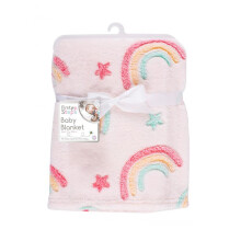 Soft Baby Fleece Blanket Cot Pram Travel Babies Comfort Luxury 70x90cm