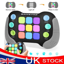 Pop Fast Push Game Fidget Toys Upgraded Flashing Handheld Game Console UK STOCK