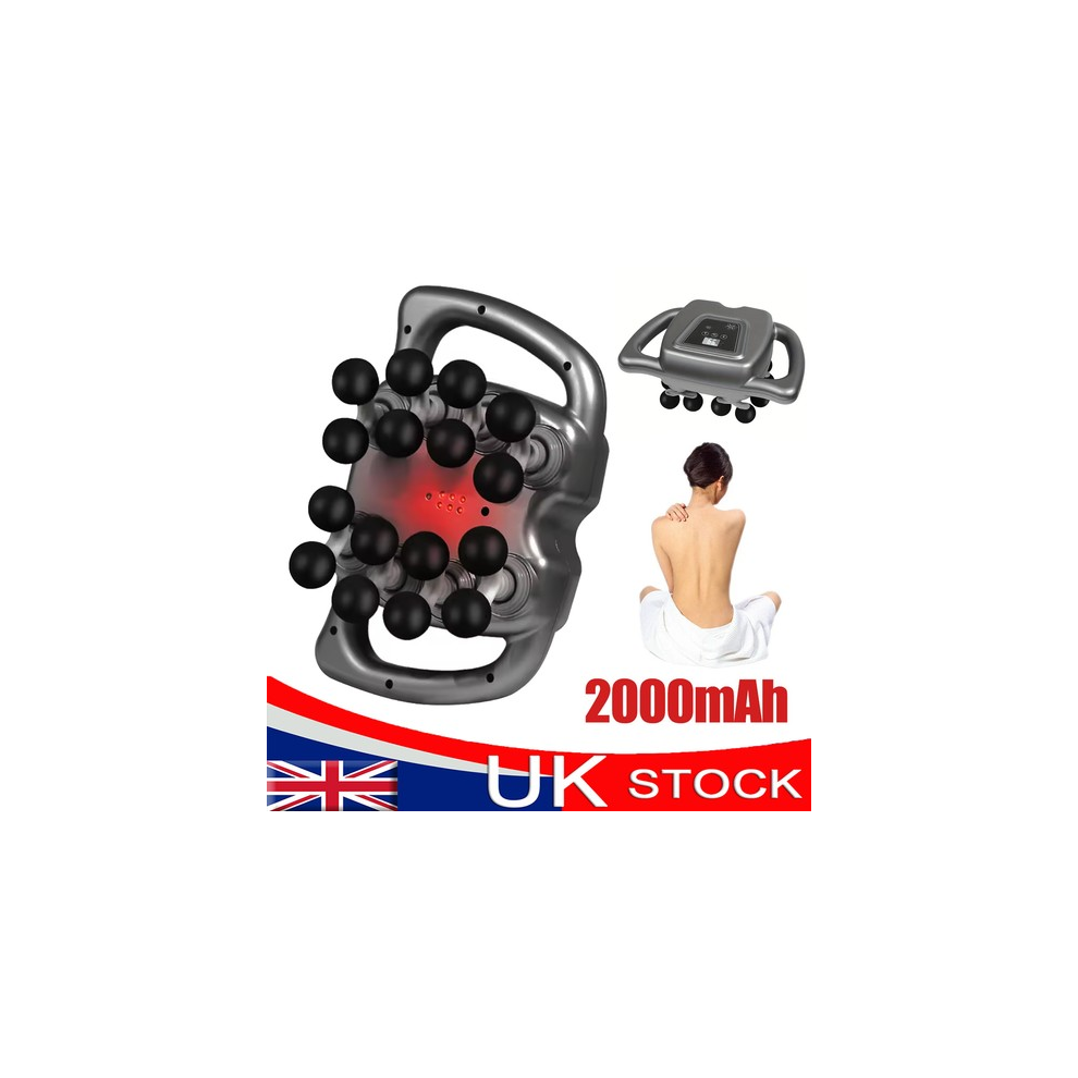 Heads 16 Massage Gun Deep Tissue Electric Massager Machine Relieve Muscle Pain