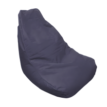 Outdoor Navy Bean Bag Chair Water Resistant Garden Lounger Seat
