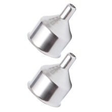 Set van 2 multifunctionele roestvrijstalen keukentrechter-1 mm