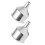 2PCS Multipurpose Stainless Steel Small Funnel for Various-1mm 1