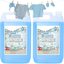 4 x 5L Fresh Linen Fabric Softener Conditioner