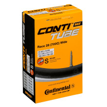 Continental R28 Training Presta Inner Tube - Black, 700C x 25 - 32 C/ Valve-42mm