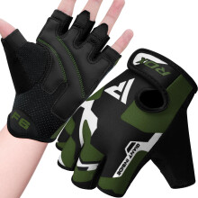 RDX Weight Lifting Gloves Gym Fitness Workout Anti Slip Padded Palm