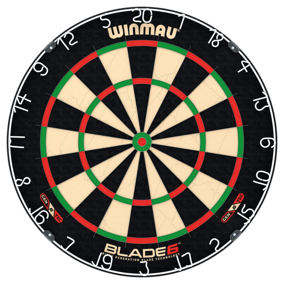 Photos - Darts Winmau  - Blade 6 Dartboard - Professional Steel Tip Dart board with Offici 