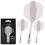 winmau WINMAU Darts Fusion Integrated Flight  Shaft System  No2 Shape  Design  Cle 1