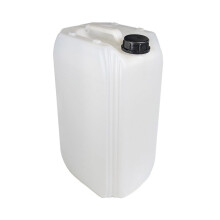 25L Water Container Heavy Duty, Food Grade HDPE Plastic Jerry Can Water Carrier, Stackable 25 Litre Drum Tank with DIN 61 Cap, Ideal for Camping, Wat