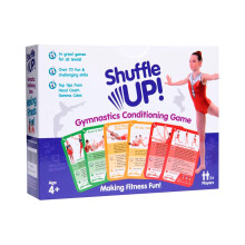Shuffle Up Gymnastics Games Family Games with 70 Fun Fitness Workout Cards