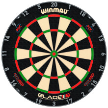WINMAU Blade Series Dartboards – Professional PDC Official Tournament Dart Boards - Blade 6 Triple Core