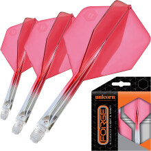 Unicorn Forge Integrated Dart Flights  Shafts  1 Piece Design for Perfect 9