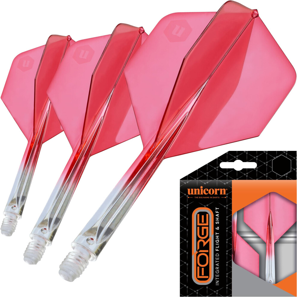Unicorn Forge Integrated Dart Flights Shafts 1 Piece Design For Perfect 9