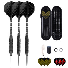 Steel Tip Darts Set for Dartboard Professional Darts with Metal Tip 22 Gram