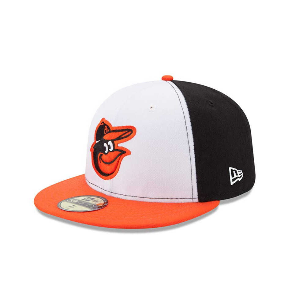 New Era Baltimore Orioles 59Fifty Basecap Authentic On Field Mlb Whiteblack