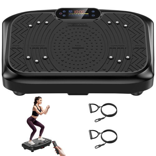 Werara Vibration Plate, 220KG Vibration Plate Exercise Machine for
