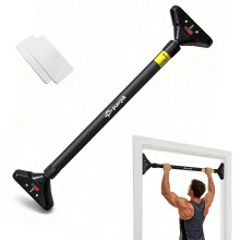 PURRGRIT Pull Up Bar for Doorway No-Screw, Adjustable Width (74-95cm), 200kg/440