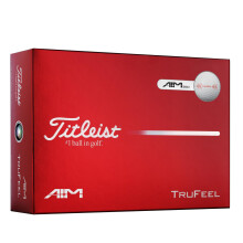 Titleist TruFeel Golf Ball, Pack of 12, White (AIM 360)
