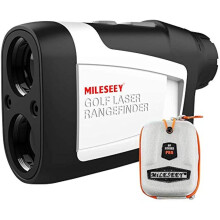 Mileseey Golf Range Finder with Slope On/Off, 660 Yards Range finder with Flag-Lock and Vibration, Legal for Tournament Play, 0.55yard Accuracy, 6X