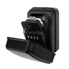 Heavy Duty Wall Mount Key Safe with 4-Black Screw fixed version