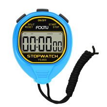 FCXJTU Simple Digital Waterproof Stopwatch, No Bells, No Clock, No Alarm, Simple Basic Operation, Silent, ON/Off, Pure Stopwatch for Swimming Running