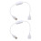 Haltbarkeit USB-Kabel USB-Switcher-Kabel für die-Weiß 1