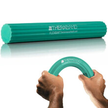 THERABAND FlexBar Resistance Bar – Pain Relief for Tennis Elbow and Golfer’s Elbow – 12 Inch Durable Flex Bar for Strength and Grip – Portable