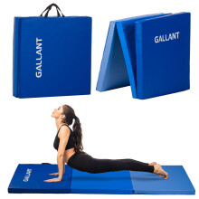 Gallant Foldable Gymnastics Mat 6ft Long Tri Folding 5cm Thick High Densi