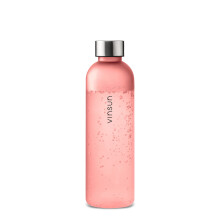 VINSUN Water Bottle 650ml Pink Leakproof Water Flask  BPA free Reusable Tri