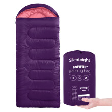 Silentnight Sleeping Bag 3 Season Soft Thick Cosy Warm Mummy Spring