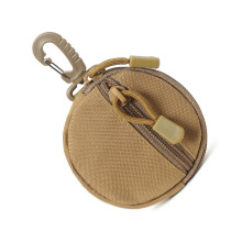 Tactische waterdichte tas met ronde rits en snelsluiting,-Khaki