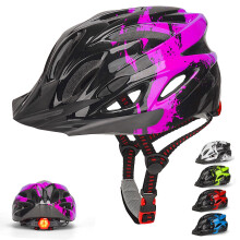 Kids Helmet RaMokey Kids Bike Helmet With Light Boys Girls Bike Helmet Age