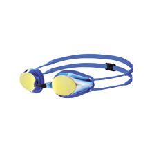 ARENA Unisex Kids Racing Goggles Tracks Mirror Junior Blue Copper One Size