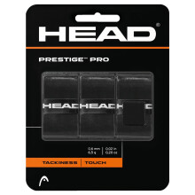 HEAD Unisex's PRESTIGE PRO OVERGRIP Racquet Grip, Black, One Size