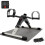 AGM Foldable Mini Pedal Exerciser Compact Arm Leg Exercise Bike with LCD Di 1